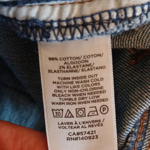 LOFT jeans High rise straight women's size 4 - Picture 5 of 5